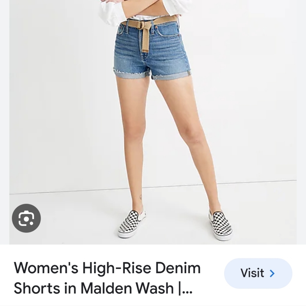 Madewell ❤️ Jean Shorts 🍋